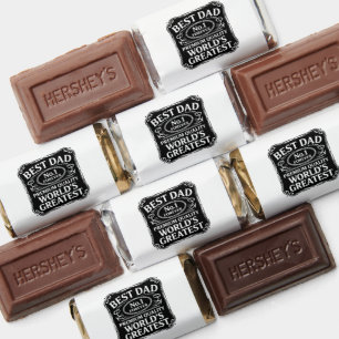 Best Dad Ever Hershey's Miniatures