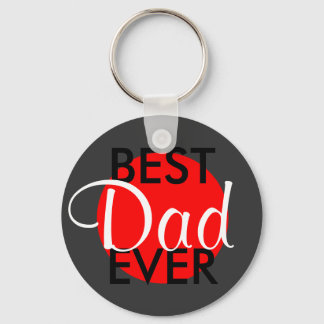 Best Dad Ever Keychain