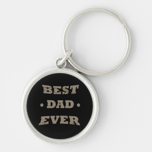 Best dad ever keychain (Front)
