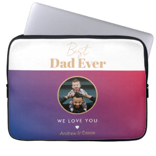 Best dad ever laptop sleeve