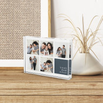 Best Dad Ever | Modern Collage Photo Block