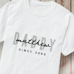 Best Dad Ever Modern Elegant Simple Father's Day T-Shirt<br><div class="desc">This simple and modern design is composed of san serif typography.</div>
