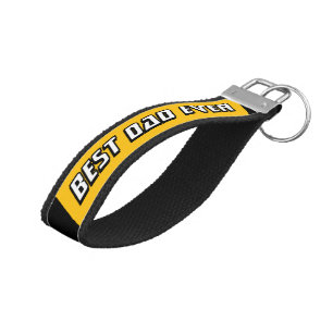 Best Dad Ever Motorsport Racing Driver Wrist Keychain