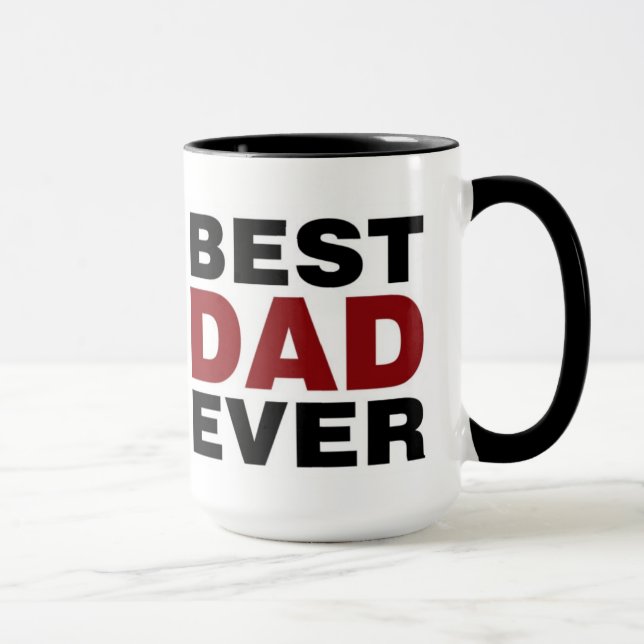BEST DAD EVER MUG (Right)