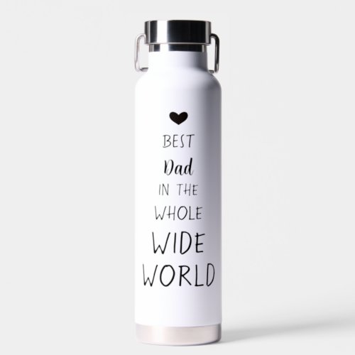 Best Dad Ever Mug_ Fathers Day Present  Water Bottle