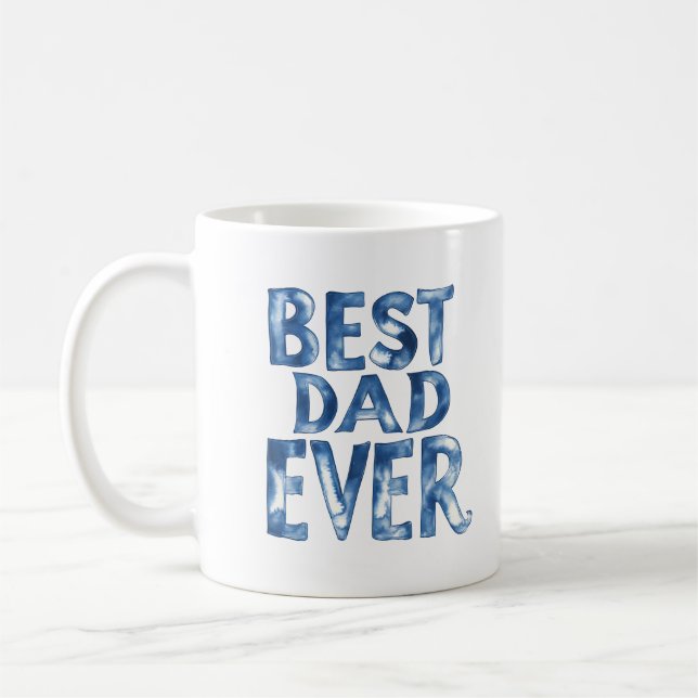 "Best Dad Ever" Mug – The Perfect Gift for Fathers (Left)