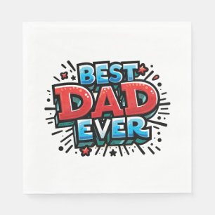 Best Dad Ever Napkins
