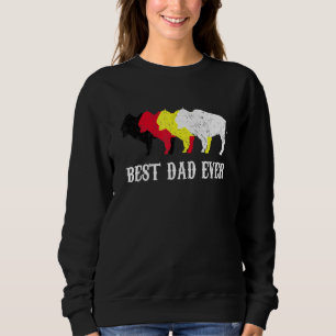 Best Dad Ever Native American Indian Tribe Pride F Sweatshirt