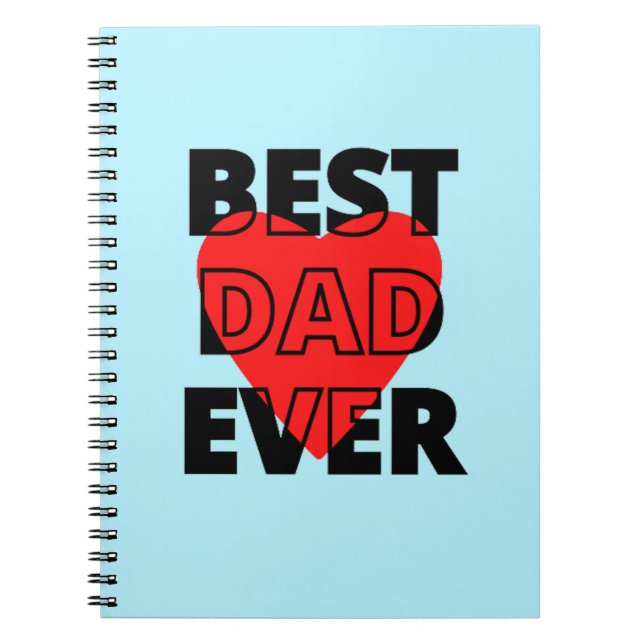 Best Dad Ever Notebook (Front)