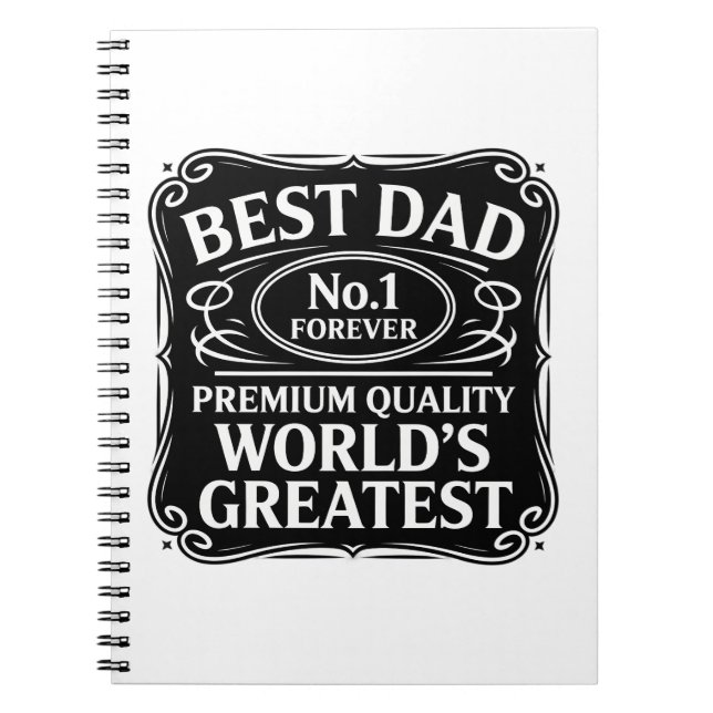Best Dad Ever Notebook (Front)
