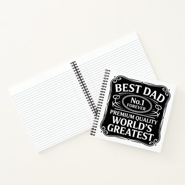 Best Dad Ever Notebook (Inside)