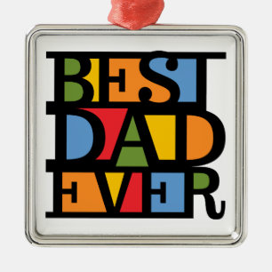 BEST DAD EVER ornament