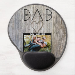 Best Dad Ever, Our Super Dad Father&#39;s Day Photo Gel Mouse Pad