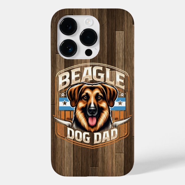 Best Dad Ever - Personal Gift Dog Dad For Husband Case-Mate iPhone Case (Back)
