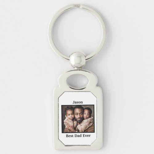 Best Dad Ever personalize  Keychain
