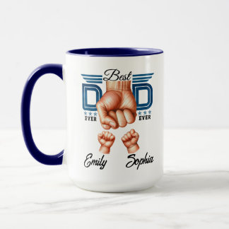 Best Dad Ever Personalized | Custom Father’s Day Mug
