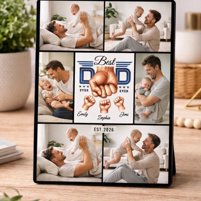 Best Dad Ever Personalized | Custom Father’s Plaque (Best Dad Ever Personalized | Custom Father’s Day plaque )