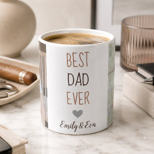 "Best Dad Ever" Personalized Mug – Custom Gift