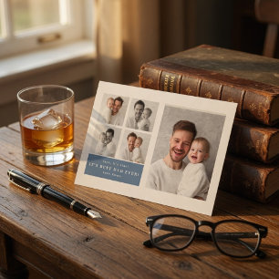 Best Dad Ever Personalized Photo Card Custom