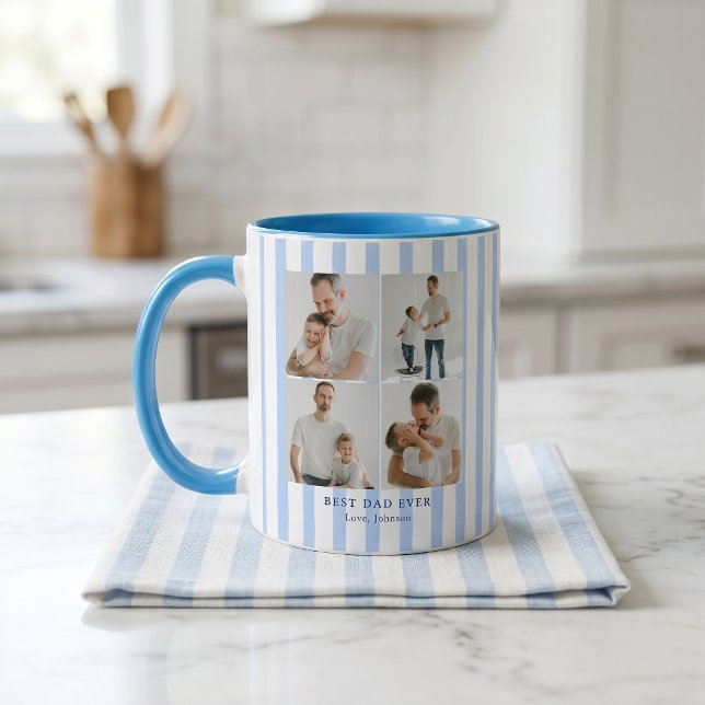 Best Dad Ever Personalized Photo | Custom Mug (Creator Uploaded)