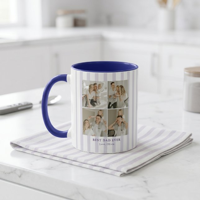 Best Dad Ever Personalized Photo | Custom Mug (Creator Uploaded)