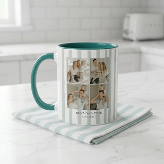 Best Dad Ever Personalized Photo | Custom Mug