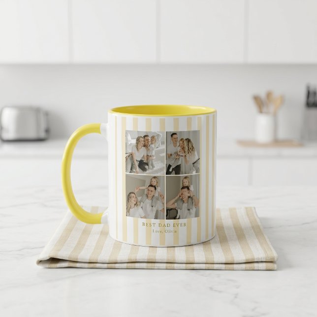 Best Dad Ever Personalized Photo | Custom Mug (Creator Uploaded)