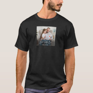 Best Dad Ever Personalized Photo T-Shirt