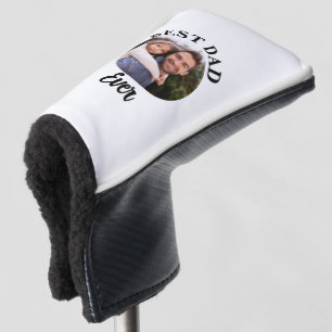 Best Dad Ever Personalized Photo Template Golf Head Cover