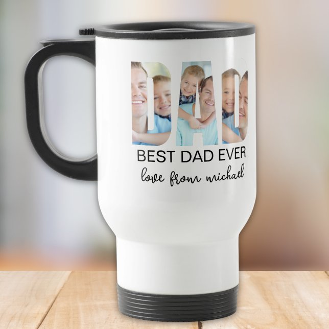 Best Dad Ever Personalized  Travel Mug (Creator Uploaded)