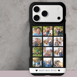 Best dad ever photo collage father personalized iPhone 17 pro max case
