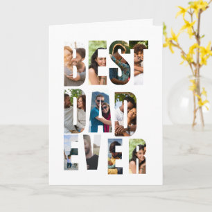 Best Dad Ever   Photo Collage Placeholder Template