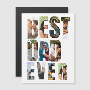 Best Dad Ever   Photo Collage Placeholder Template