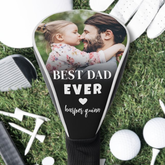 Best Dad Ever Photo Golf Head Cover (Best Dad Ever Photo Golf Head Cover)