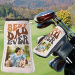 Best Dad Ever Photo Groovy Retro Typography Golf Head Cover<br><div class="desc">Best Dad Ever photo putter head cover - fun and useful gift for dad for father's day etc. The design is lettered in groovy retro typography and the template is set up for you to add one of your favorite photos. Your picture is displayed in landscape horizontal format and if...</div>
