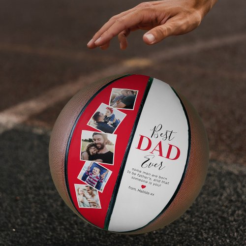 Best Dad Ever Photo Keepsake Basketball