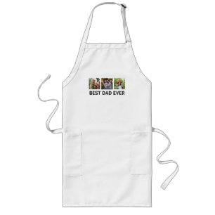 Best Dad Ever Photo Long Apron