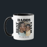 Best Dad Ever Photo Personalized Coffee Mug<br><div class="desc">Best Dad Ever Full Photo Personalized Coffee Mug . Perfect Best Daddy Ever Father's Day Gift or birthday gift for Dad. Custom Inquires: info@pgcodesigns.com</div>