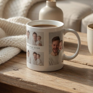 Best Dad Ever Photo Personalized Father’s Day Coffee Mug