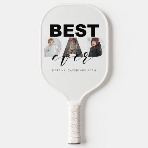 Best Dad Ever  Pickleball Paddle