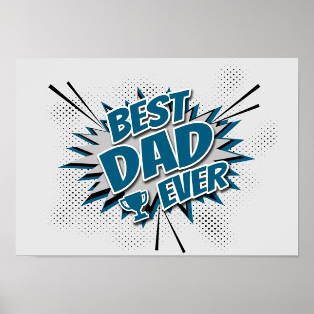 Best Dad Ever Poster (Front)