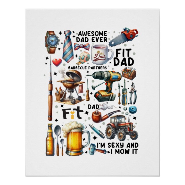 Best Dad Ever Poster (Front)