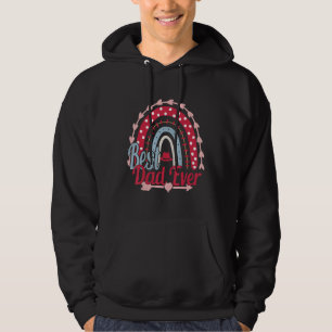 Best Dad Ever Rainbow Daddy Papa Father s Day 2023 Hoodie