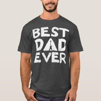 Best Dad Ever Razorback Guitar T-Shirt