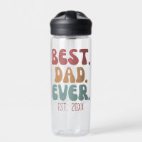 Best Dad Ever Retro Vintage 70s Font Father's Day