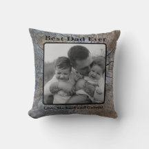 Best Dad Ever Rustic distressed Tree bark pattern