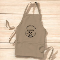 Best Dad Ever Rustic Father's Day Grillmaster