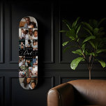Best Dad Ever Script Father's Day Photo Collage Skateboard<br><div class="desc">Celebrate Father's Day with a one-of-a-kind gift that rides on love and memories. Our Best Dad Ever Photo Collage Skateboard is designed to feature 12 of your favorite family photos, creating a bold and personal tribute to the moments that matter most. The deck showcases a clean, modern photo collage layout,...</div>