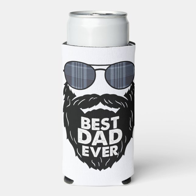 Best Dad Ever Seltzer Can Cooler (Seltzer Front)