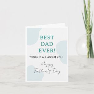 Best Dad Ever - Simple Father's Day  Invitation